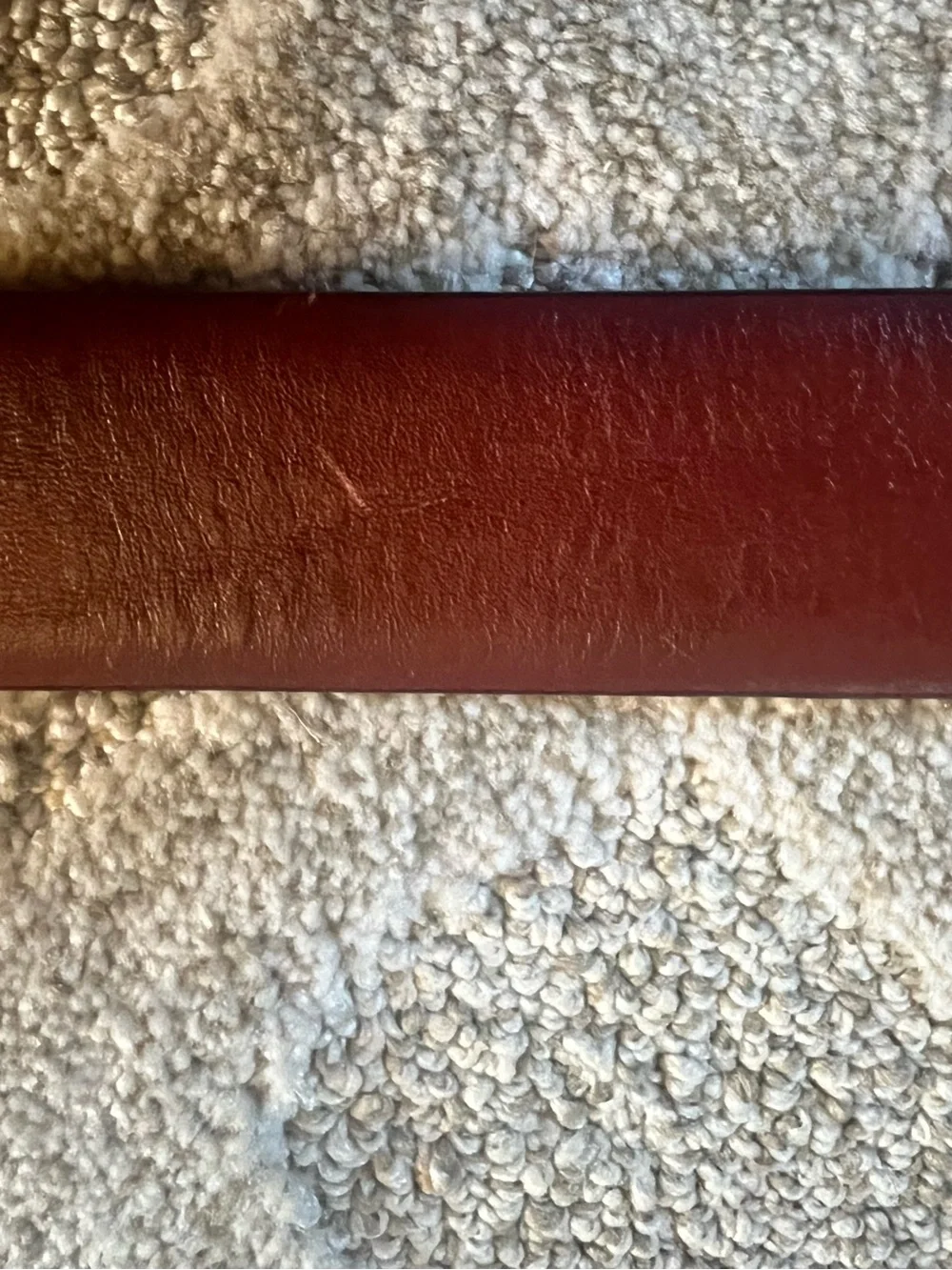Bosca Men's Belt Old Leather Napoli Dark Brown Size 44/110